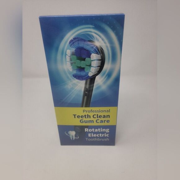 Rotating Electric Toothbrush for Adults with 8 Brush Heads (2 Types), 4 Modes - Picture 3 of 6